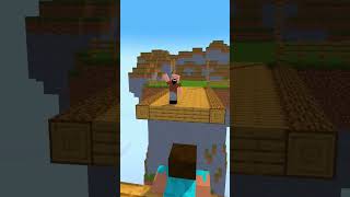 HELP Herobrine Jump over Cliff (Bones - Imagine Dragons) #herobrine #minecraft #shorts #bones