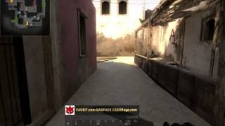 CS GO BADFACE SMOKE KILL WTF JAJA