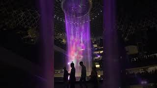 Музыкальный Дождевой Вихрь (Rain Vortex) в Jewel Changi Singapore