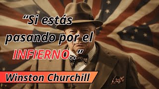 "Descubre las Frases Inspiradoras de Winston Churchill 🎩 | Liderazgo en Épocas de Crisis"