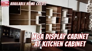 DISPLAY CABINET AT KITCHEN CABINET