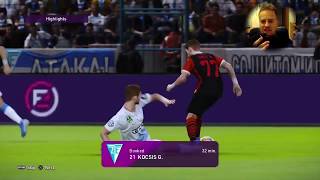 Pes 2020 OTP Bank Liga első meccsem ZTE - Honvéd #Topplayer