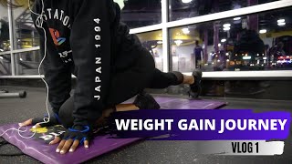 MY WEIGHT GAIN JOURNEY | VLOG 1