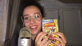 ASMR || ti mostro le videocassette che guardavo da piccola(whispering, tapping, tracing, scratching)