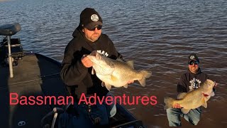 Bassman Adventures S4E1:   12 Pound Bass Caught at JB Thomas Reservoir with Slaunched Guide Service