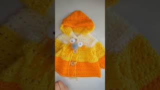 Crochet Silly Rabbit baby hoodie