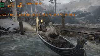 God of War | PC | Legion 5 Pro |  3070 140w | 5800h | 1080p | Ultra | Balanced Mode | DLSS Balanced