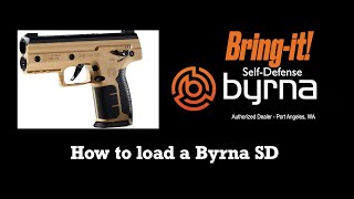 How to load Byrna SD - Kinetic Projectiles - Self-Defense