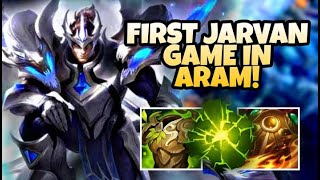 JARVAN IS A TANK SUPPORT! | ARAM League of Legends | No Commentary