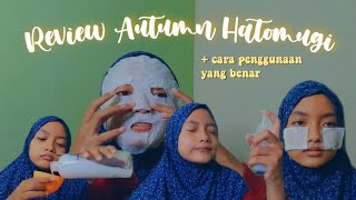 Review Hatomugi Lokal Autumn Skin Conditioner + Cara Efektif Pakai Hatomugi Toner || Afifah RN