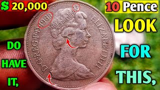 1968 UK 10 New Pence Error Coins Worth Value || 1968 UK 10 New Pence Error Coins Worth Big Money