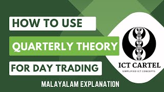 HOW TO USE QUARTERLY THEORY FOR DAY TRADING | MALAYALAM EXPLANATION !