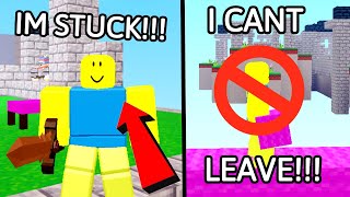 ROBLOX | BedWars BUT I Cant Leave MY Island...