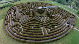 The World's Biggest Bush Maze - The Peace Maze Nothern Ireland