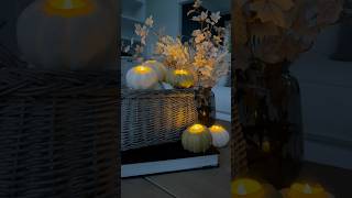 DIY Faux Pumpkin Candle Holders