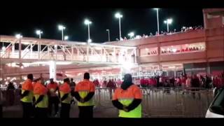 Protesto da torcida do Inter x Boa Esporte