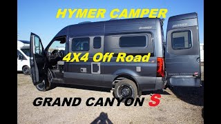 Meest luxe 4x4 off road camper van Hymer op Mercedes Sprinter basis.