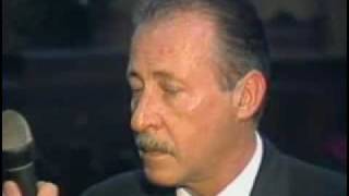 Paolo Borsellino si scaglia contro i politici    (antimafia)