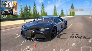 Car Parking Multiplayer 2 - Buggati Chiron insane top speed 🔥 #carparkingmultiplayer2