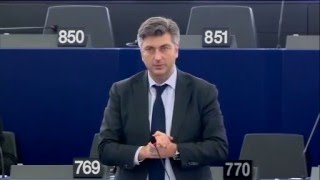 Andrej Plenković - Zajednička vanjska, sigurnosna i obrambena politika - 12 4 2016