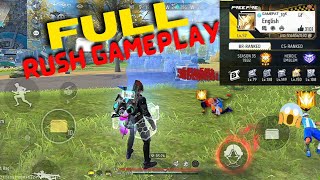 Full rush gameplay 😱 in GRANDMASTER LOBBY 😎|| Fastest Insane 😎90% Headshot Rate Full Gameplay