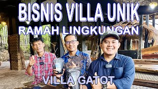 Villa Gatot, Eco Tourism Paling Unik di Lampung! Villa Alam dengan Sentuhan Lokal