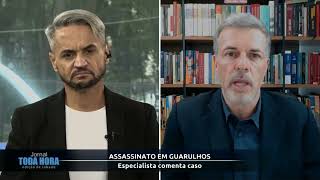 Entrevista ao Jornal Toda Hora - execução no aeroporto de Guarulhos