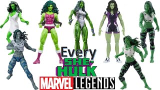 Every Marvel Legends She-Hulk Comparison List