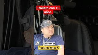 18 años⁉️ saqué mi CDL , cuales son mis RESTRICCIONES?? | JORDI LOPEZ