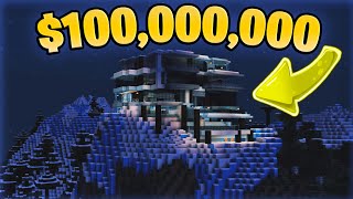 I BUILT A $100,000,000 MANSION In MINECRAFT