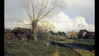 Isaak Ilich Levitán- Pintor Ruso  de paisajes 1861-1900