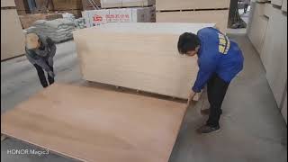 Consmos plywood quality inspection and packing