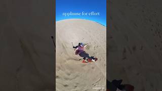 Soooo sandboarding was a little harder than I anticipated…😂🏂⏳ #sandboarding #greatsanddunes