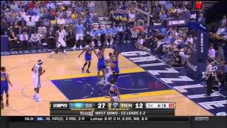 warriors @ grizzlies G6 part 1, 5-15-15