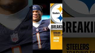 Steelers are trading for justin feilds #nfl #nfloffseason #steelers #shortsfeed #fyp