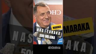 Nas i Turaka 500 miliona maraka  😀👌 #balkan #smijeh #dodik