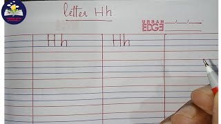 Formation of Letter Hh | Letter Hh |writing letter Hh in four line book| TEACHERS World of WONDERzzz