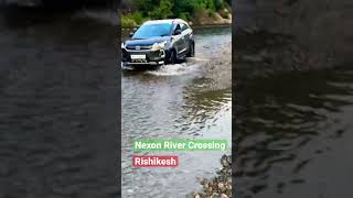 River Crossing Nexon #rishikesh #nexon #rivercrossing