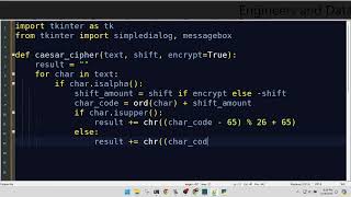 Segredos da Cifra em Python: Tutorial Tkinter Revelado!