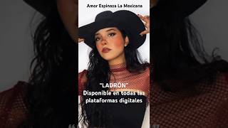 Escucha “Ladrón” en tu plataforma digital favorita❤️ #cumbia #texmex #cantantemexicana #mexico