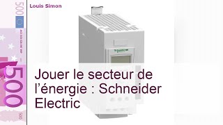 Jouer le secteur de l’énergie : Schneider Electric