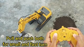 How to Control Huina 1550 Excavator