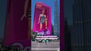 Barbie 3D billboard in Dubai #barbie #barbiemovie #film #movies #barbiedoll