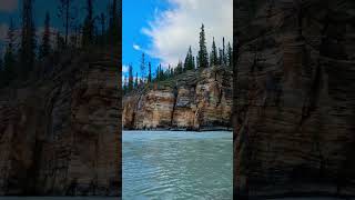 Relaxing by riverside #nature #travel #canada #shorts