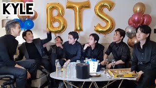 [Озвучка by Kyle] Трансляция BTS после Грэмми "I PURPLE YOU💜💜" на V LIVE