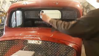 1941 Dodge truck custom windshield install. Episode 1