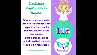 ⭐Significado Angelical del Número 115⭐