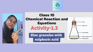 || Class 10 || Activity 1.3 || #chemicalreaction #activity #zinc #science #popsound #hydrogen