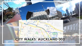 A short walk from Auckland CBD to Spark Arena during COVID-19 lockout (New Zealand)