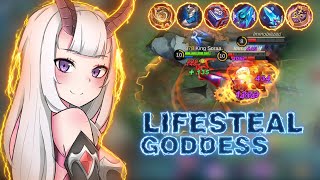 Alice Immortal Lifesteal! Alice Best Build 2021 | Gameplay Top Global Alice | MLBB